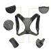 Doversky Adjustable Posture Corrector Back Support Belt Spine Back Shoulder Brace Support Belts Adult black L - Buy Online on GoSupps.com