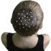 Elegant Crystal Black Hair Net with Rhinestones | International Shipping Available - Buy Online on GoSupps.com