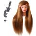 ZHJING Fashion Ladder Training Bridal Makeup Braids Hairstyle Exercise Practice Dummy Head Hair Salon Professional Trimming Teaching Ladder