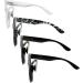 Eyekepper 4 Pack Blue Light Blocking Reading Glasses +0.75 - Large Frame Computer Readers - Buy Online on GoSupps.com