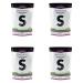 LIVIVA Organic Black Bean Spaghetti Pasta (4 Pack 88 g Protein per Bag) High Protein Noodles Diabetic Friendly Keto Vegan Halal Kosher Non-GMO Nutritious Plant-Based Plant-Based Protein Pasta Ready-to-Eat in minutes Gluten Free Noodle