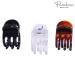 Parcelona Round Tortoise Shell Hair Claw Clips - Set of 6 Mini 1/2 Celluloid Interlocking Clamps for Women and Girls - Buy Online on GoSupps.com