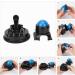 Wall Massage Scooter & Trigger Point Ball Roller - 360 Suction Cup for Pain Relief & Muscle Relaxation | International Shipping - Buy Online on GoSupps.com