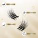Cluster Lashes QueWel - 72 Pcs DIY D Curl Eyelash Extensions Soft Individual 8-16mm Mix for Home Makeup | Qu06-D-Mix - Buy Online on GoSupps.com