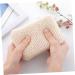 4 Pcs Moisturizing Bath Sponges | Loofah Shower Pouf & Facial Sponge Set for Kids & Home Cleaning - Buy Online on GoSupps.com