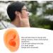 Silicone Fake Acupuncture Ear Model - Waterproof & Flexible for Earrings Display (Right) - Buy Online on GoSupps.com