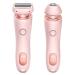 Razor ladies 2 in 1 intimate razor for women Layhou electrical razor with IPX7 waterproof painless epilator wireless UBS wet/dry epilator for face bikini legs poor body (pink)