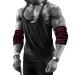 TAVIEW Adjustable Elbow Sleeve Brace Compression Support for Weightlifting Bodybuilding Powerlifting Bench Press Elbow Pad Protector (XX-Large) Elbow Sleeve (1 Pair) XX-Large