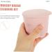Angoily 1set Makeup Brush Cleaning Bowl Beauty Tool Cleaner Kit Makeup Tool Cleaner Beauty Tool Cleaning Bowl Brush Cleaning Tool Portable Brush Makeup Brush Cleaner Pp Scrubber Tpr - Buy Online on GoSupps.com