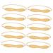 Hemoton 10pcs Eyebrow Practice Skin Eyebrow Fake Skin Bladee Practice Tools Water Proof