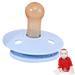 Voiakiu Baby Beißring Schnuller Silicone Baby Tooth Toy & Natural Rubber Pacifier for Newborns Cherry-Shaped Safe Design Ideal Baby Gift Blue - Buy Online on GoSupps.com