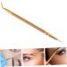 Baluue 1pcs Cosmetic Eyeliner Double Ended Eyeliner Brush Straight Bent Angled Brush Brush - Buy Online on GoSupps.com
