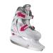 American Athletic Shoe Girl's Party Adjustable Figure Skates Youth Small/Size 10-13 White