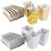 Zerodeko 50pcs Boxes Wedding Favors Dots Party Favor Box Cardboard Material Vintage Paper Straws Holiday Party Candy Cartons Cardboard Popcorn European and American Container Decorate - Buy Online on GoSupps.com