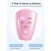 Coslus IPX7 Waterproof Electric Silicone Face Cleaning Brush - 4 Modes Rechargeable Pink for Deep Cleaning & Massage - Buy Online on GoSupps.com