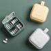 Portable Pink Pill Box Organizer | BPA Free Vitamin & Supplement Holder for Travel Gym & Office - Buy Online on GoSupps.com