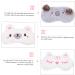 Beavorty 3pcs Plush Eye Masks - Cartoon Blindfolds & Sleep Eye Shades for Ultimate Comfort | Travel & Sleep Essentials - Buy Online on GoSupps.com