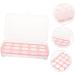 RORPOIR 2pcs 10 Eggs Storage Container Egg Carton Egg Keeper Egg Case Refrigerator Red Storage Box re-usable Red 24.5*10.5*7cm - Buy Online on GoSupps.com