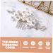 Ipetboom Bridal Comb Hair Combs Pin Wedding Hair Combs Wedding Hair Accessories Hair Deyer Wedding Hair Clip Wedding Decor Flower Hair Comb Hand Made White Pearl Hair Piece Bride - Buy Online on GoSupps.com