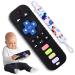 Remote Toy for Baby  Remote Baby Teether  Baby Remote Control Toy  Remote Control Teether for Baby  Silicone Remote Teething Toys for Baby  3-6 Months  6-12 Months (Black Remote) Remote - Black
