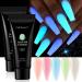 Poly Nail Gel 15ml - Bright Luminous Gel for Nail Extensions | UV Gel for DIY Nail Art & Salons - Anself Color J11 - Buy Online on GoSupps.com