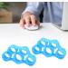 Finger Strength Trainer 2pcs Portable Environmentally Friendly Finger Movement Enhance Finger Grip Finger Strengthener for Recovery for Elderly Light Blue 6.6lb - Buy Online on GoSupps.com