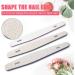 Professional Nail File Set - Double Sided Grit for Manicure Tools and Nail Styling - 6 Pcs Buffer Emery Board for Acrylic Gel Nails - Nail Polisher Included - Buy Online on GoSupps.com