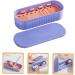 Angoily Makeup Brush Cleaning Boxes Box Makeup Brush Storage Box Purple Miss Container - Makeup Brush Cleaner Boxes - Buy Online on GoSupps.com