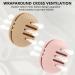 Fauxomor Makeup Sponge Holder - 2 Pieces | Breathable Silicone Beauty Blender Travel Bag | Sustainable Portable Cosmetics Tools | Fits All Makeup Sponge Sizes | Pink & Khaki 2-Pack - Buy Online on GoSupps.com