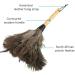 34-57cm Dusters with Long Handle Ostrich Duster Electrostatic Cleaning P9G9 Tools Br Accessories Cleaning Dust Household White3 57cm - Buy Online on GoSupps.com