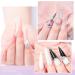 Gel Builder for Nails 3 Colours 20 g Clear Pink White Nail Extension Gel Kit Hard Gel for Nails Builder Nail Gel Kits with Nail Shapes and Acrylic Nail Brush for Nail Art Manicure - Buy Online on GoSupps.com