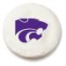 Holland Bar Stool Co. Kansas State Wildcats White Exact Fit Tire Cover D10 (30.75"x10")