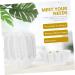 Homsfou 300 pcs Wax Paper Inserts - Reusable Wax Heating Inserts Food-Grade Silicone Coated Fragrant White Glaze Perfect for International Shipping - Buy Online on GoSupps.com