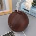 Aromatherapy Diffuser 130ml USB Mini Aroma Essential Oil Diffuser Cool Mist Humidifier Air Humidifier with 7 Ambient LED for Office Desktop Home Bedroom Living Room Study Yoga Spa(Dark Wooden Grain) - Buy Online on GoSupps.com