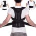 Home correction back women and gentlemen back straight baking posture corrector lumbar vertebrae of adjustable backstream corrector create an upright and self -confident attitude black B05 XXL