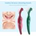 YOLIGAN Premium 2-Part Toothbrush - Hard Prosthesis & Portable Double-Side Cleaning Brush with Multi-Layered Bristles for Optimal Oral Care - Buy Online on GoSupps.com
