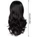 Hair Tie Holder Organizer Outdoor Women's Natural Body Wave Hair Synthetic High Density Heat Wig Lace Front Wigs Straight Hair Black One Size - Buy Online on GoSupps.com