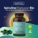 French Spirulina - Organic & Vegan - High in Protein - Phycocyanin 21% - Vitality Slimming Energy Immunity Sport - High Quality - 180 Tablets - Buy Online on GoSupps.com