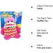 Lizzy Large Worry Monster Plush Teddy 35cm - Feed It Gift for Kids - Pink and Green - Buy Online on GoSupps.com