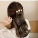 4PCS Women Magic Hair Bun Maker with Peal and Flower Ponytail Buns Shaper Former Donut Holder Hair Twist Curler Hair Accessory Hair Styling Tool - Buy Online on GoSupps.com