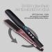 VAGARY 2 in 1 Hair Straightener & Curler - Anion Hair Care Flat Iron with Constant Temperature for All Hair Types | Perfect Gift for Women in Black/Pink - Buy Online on GoSupps.com