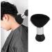 Qukaim Neck Dust Brush Hair Cutting Neck Dust Brush Ergonomic Black Face Neck Hair Dust Cleaning Brush for Home Salon - Buy Online on GoSupps.com