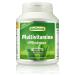 Greenfood MultiVitamin, 800 mg, high dose - all important vitamins (daily requirements), minerals and trace elements. With high bioavailability. NO artificial additives. Vegan.