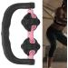 Verdant Touch Trigger Point Roller - Handheld Deep Tissue Massager for Muscle Relief & Pain Relief - Pink - Ideal for Body & Leg - Buy Online on GoSupps.com
