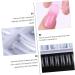 FRCOLOR 1 Set Nail Extension Manicure Fake Acylic Nail Tips Kit Nail Art Decoration Nail Decorative Stencils Nail Form Molds Kit De Manicura Nail Builder French Nail Polish White Plastic - Buy Online on GoSupps.com
