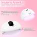 Professional 72W UV LED Nail Lamp for Gel Polish - Wisdompark Nail Dryer with 3 Timers | Large Size - Buy Online on GoSupps.com