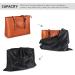 Dust Cover Storage Bags Set for Handbags and Shoes - 2 Pack Black Silk Cloth with Drawstring Pouch - 23.6 x 19.6 in - Buy Online on GoSupps.com