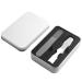 Sherum Nail Clippers Nail Clippers Set Large Opening Nail Clippers for Thick Nails Ultra Sharp Stainless Nail Clipper with Catcher (Silver-B)