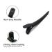 Ilvisest Non-Slip Duckbill Hair Clips 6 Pack - Professional Salon Clips for Thick and Thin Hair Styling Sectioning - Black - Buy Online on GoSupps.com