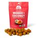 Mavuno Harvest Organic Fruit Snacks - Mango Coconut Chewy Fruit Bites (Pack of 8) | Non-GMO, No Preservatives, Ethically Sourced | Healthy Snack for Kids & Adults - Buy Online on GoSupps.com